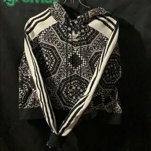 Adidas cropped hoodie